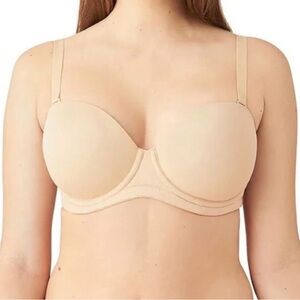 Wacoal 854119 Red Carpet Convertible Strapless bra nude/beige 36DD NWOT